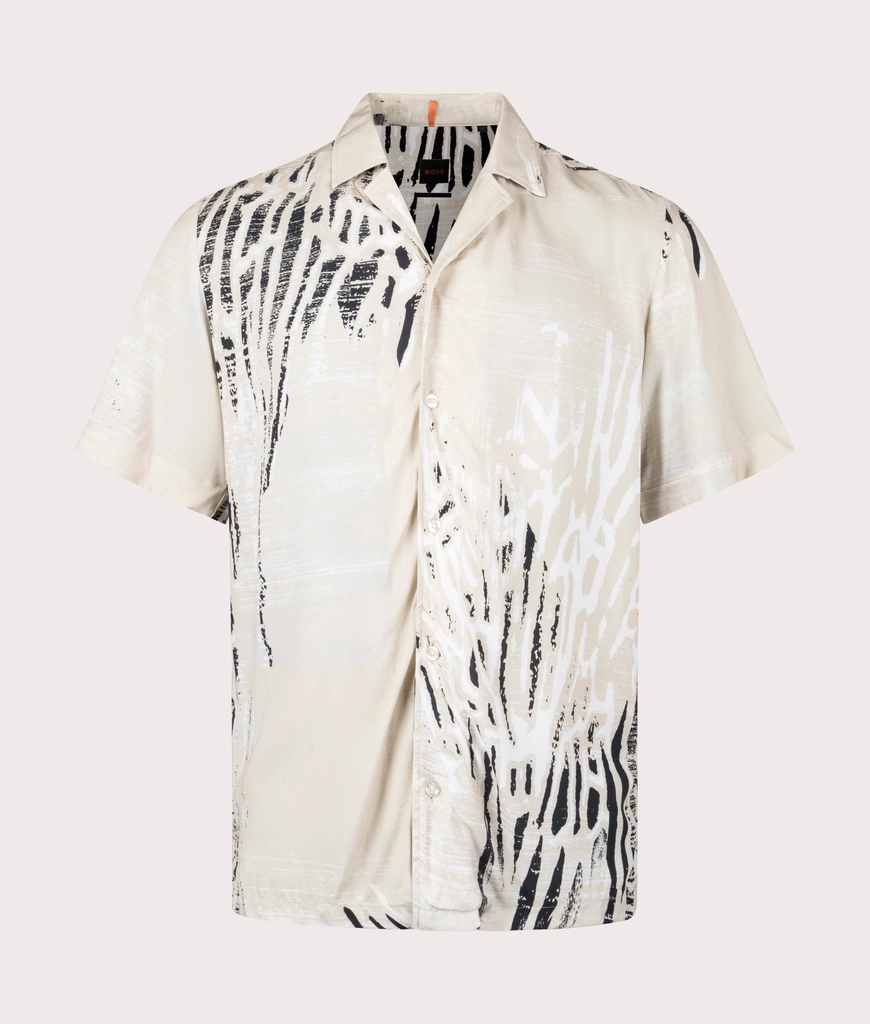 Hugo Boss Mens Rayer Short Sleeve Shirt